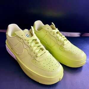 Women’s Nike Air Force 1 Fontanka Yellow Strike Sneakers - 8.5